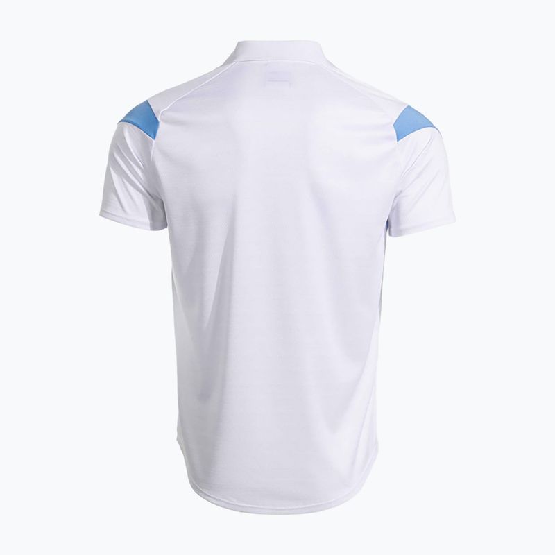 Vyriški teniso marškinėliai Joma Montreal white/sky blue 3
