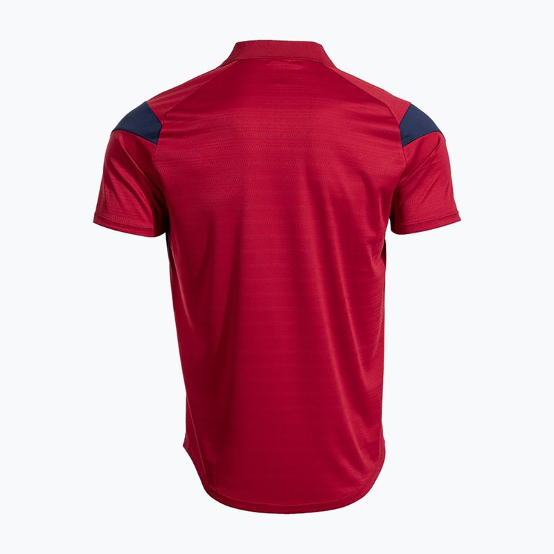 Vyriški marškinėliai Joma Montreal red/dark navy 2