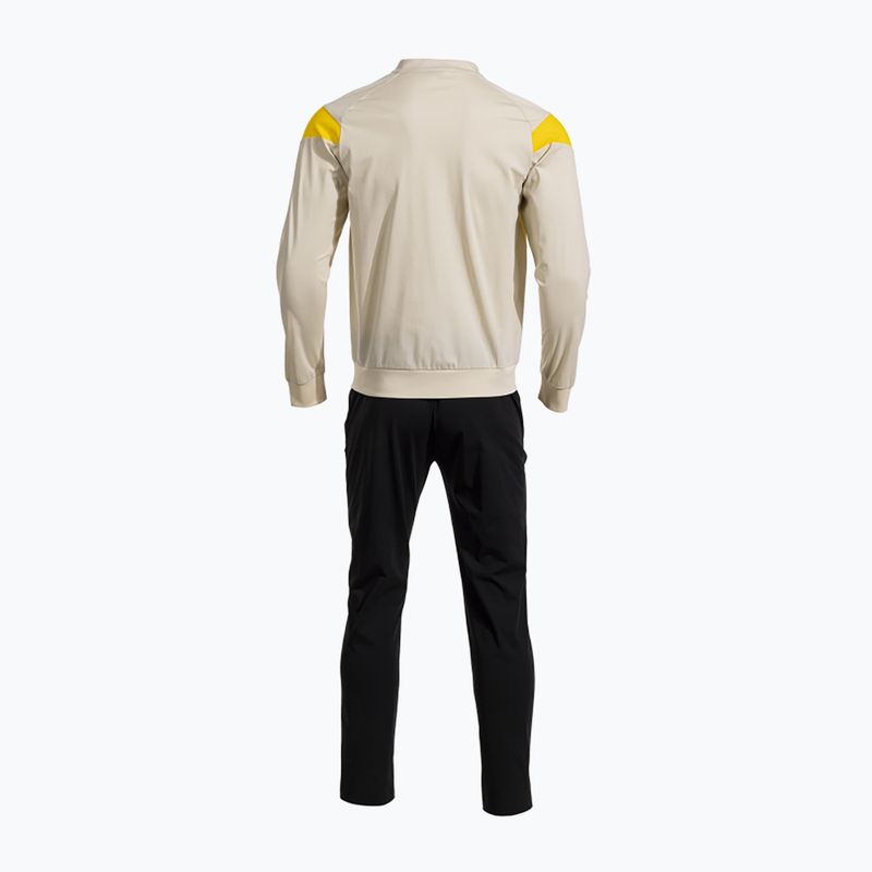 Vyriškas sportinis kostiumas Joma Montreal beige/black 2