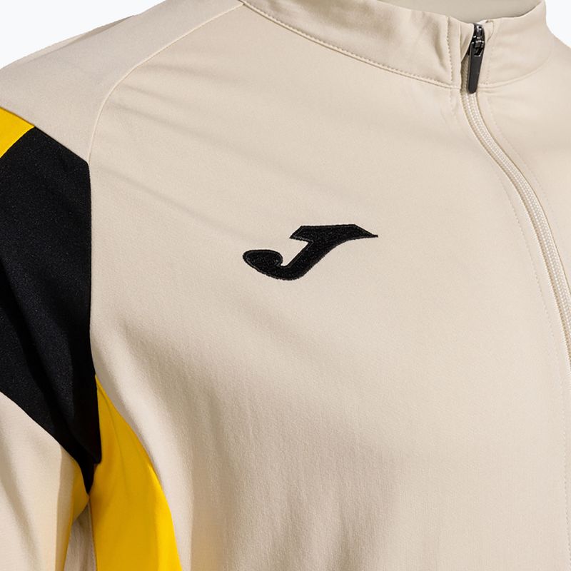 Vyriškas sportinis kostiumas Joma Montreal beige/black 3