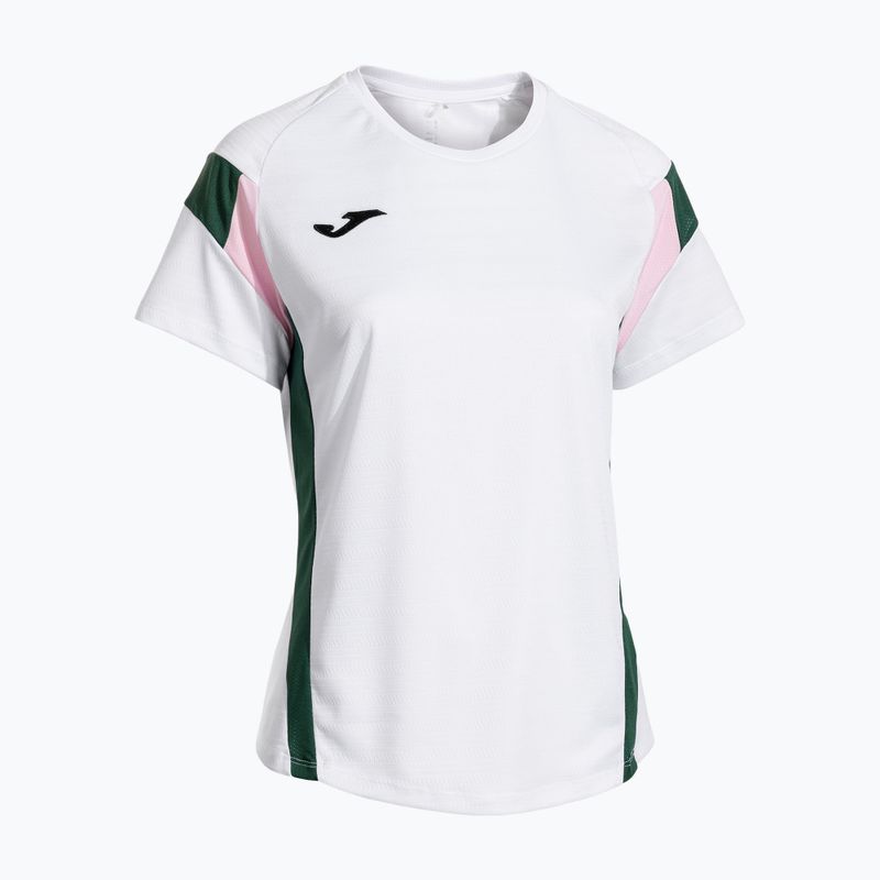 Moteriški teniso marškinėliai  Joma Montreal white/green 2