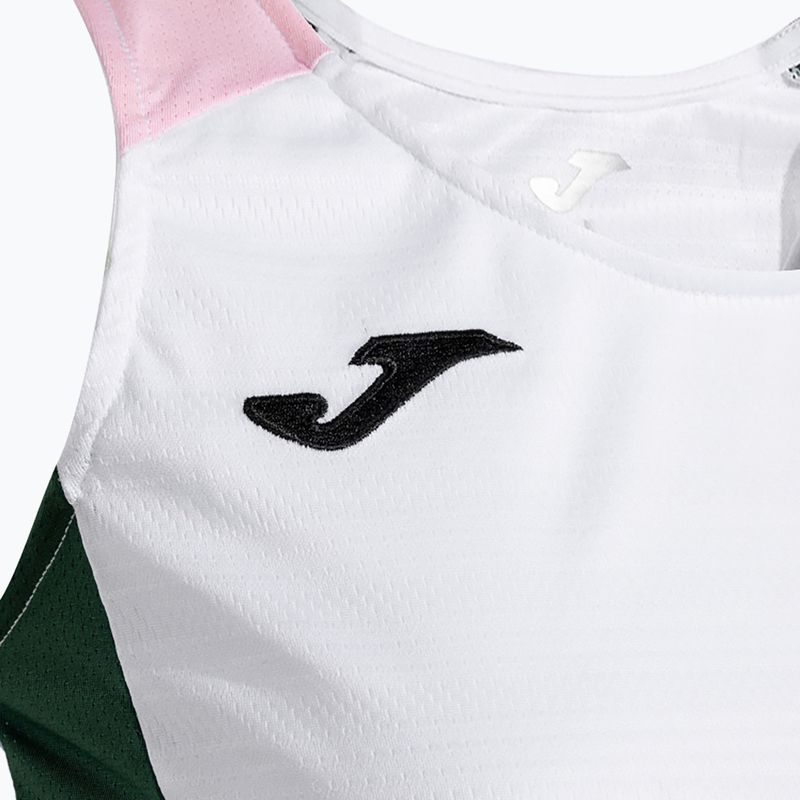 Moteriški teniso marškinėliai  Joma Montreal white/green 3