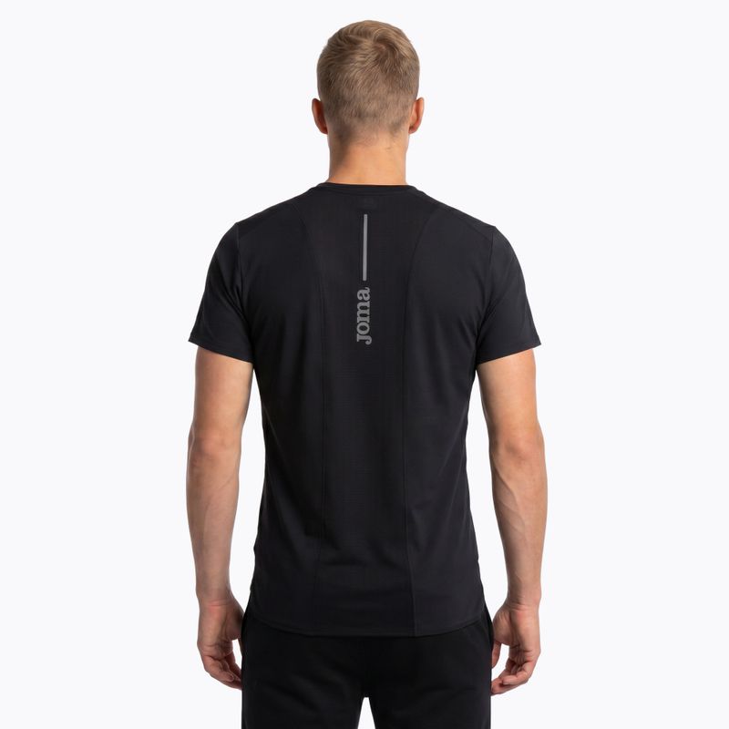 Vyriški bėgimo marškinėliai Joma R-City black 3