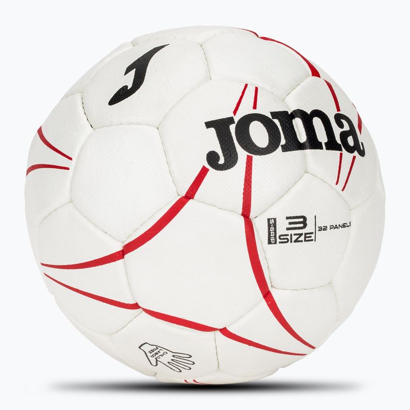 Rankinio kamuolys Joma S-Grip dydis 3 white / red 2