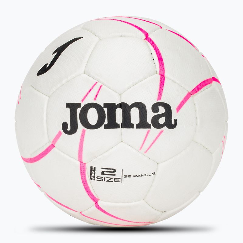 Rankinio kamuolys Joma S-Grip white/flour pink dydis 2