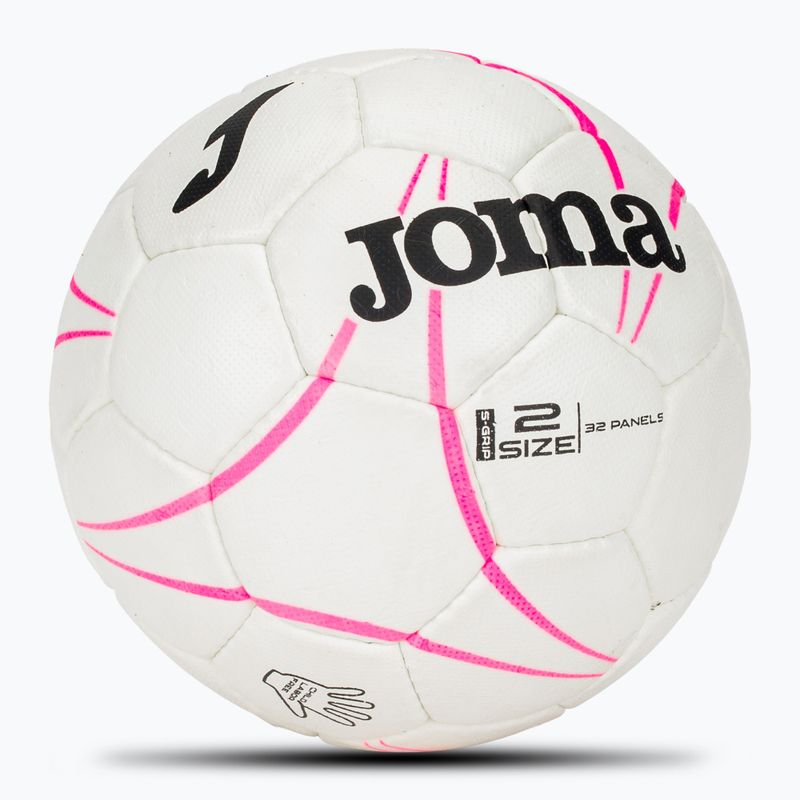Rankinio kamuolys Joma S-Grip white/flour pink dydis 2 2