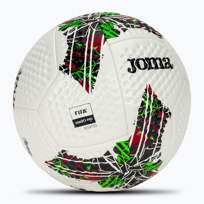 Futbolo kamuolys Joma Gioco III white/green dydis 5 2