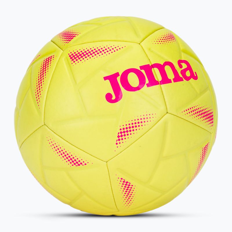 Rankinio kamuolys Joma J-Pro geltona/fluorescencinė rožinė dydis 1 2