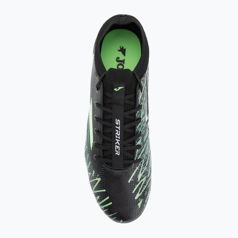 Vyriški futbolo batai Joma Striker Top FG black/green 5