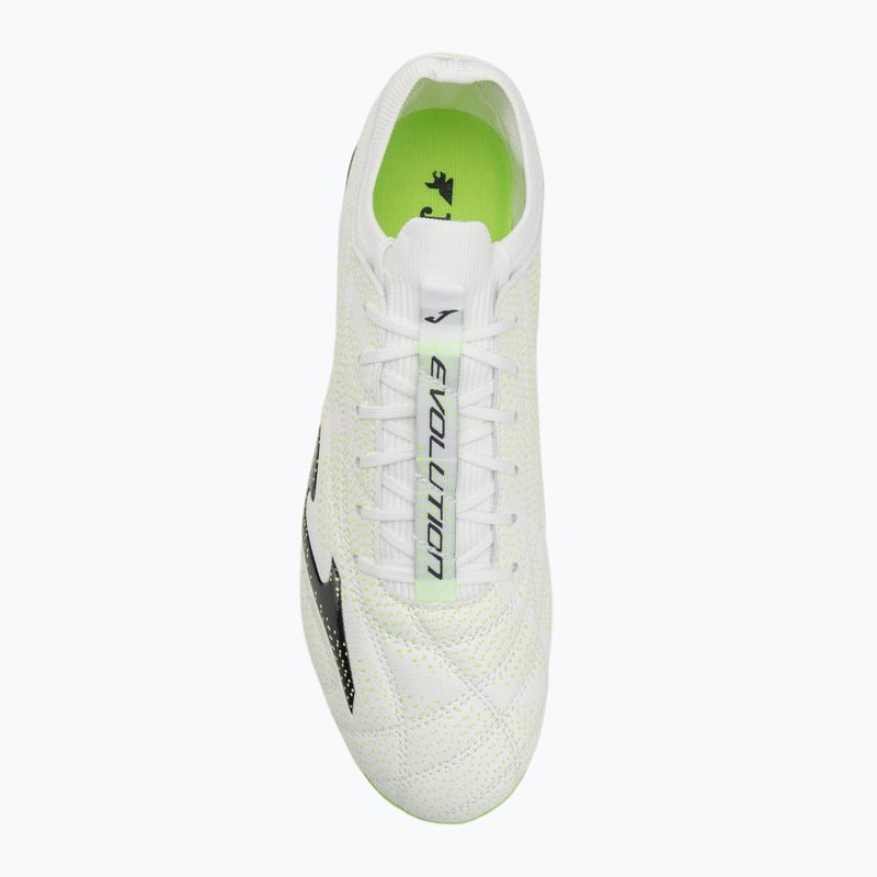 Vyriški futbolo batai Joma Evolution Top FG white/black 5