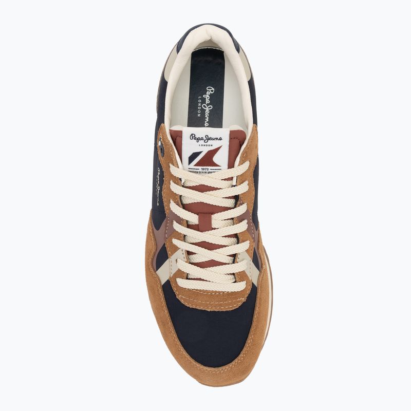 Vyriški batai Pepe Jeans Brit Cover cognac brown 5