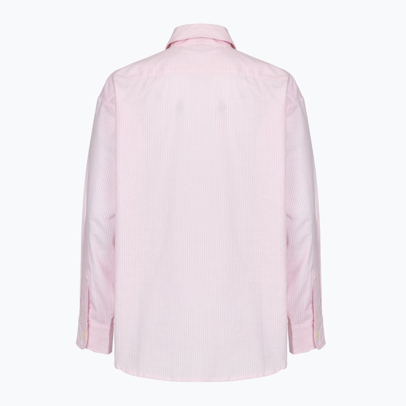 Moteriški marškiniai Kaotiko Stripes Dark People pink / white 2