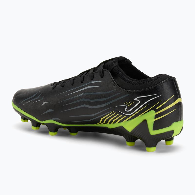 Vyriški futbolo batai Joma Propulsion FG black/fluor yellow 3