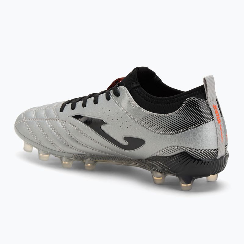 Vyriški futbolo batai Joma Numero-10 FG grey/black 3