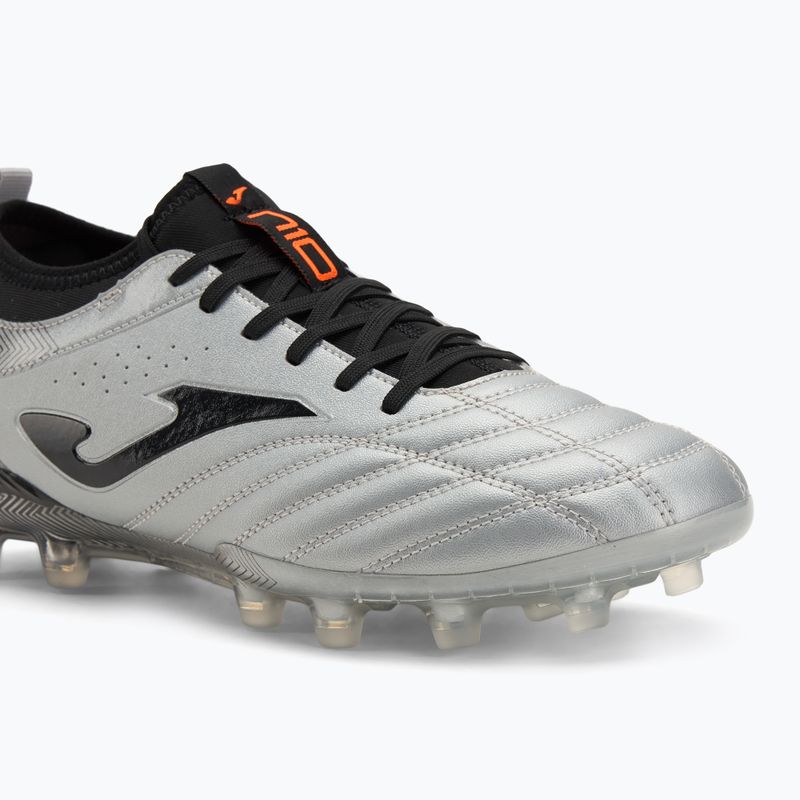 Vyriški futbolo batai Joma Numero-10 FG grey/black 7