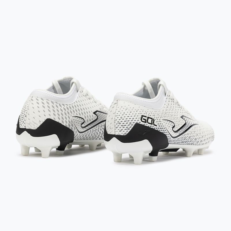 Vyriški futbolo batai Joma Gol FG white/black 10