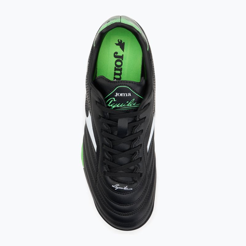 Vyriški futbolo batai Joma Aguila TF black/fluor green 5