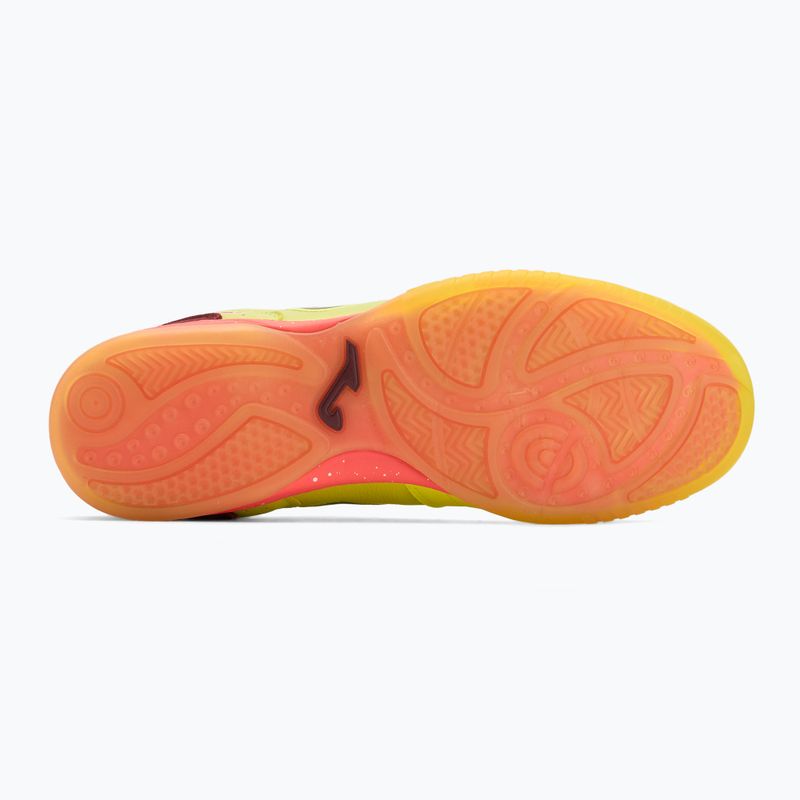 Vyriški futbolo batai Joma Top Flex IN fluor yellow/purple 4