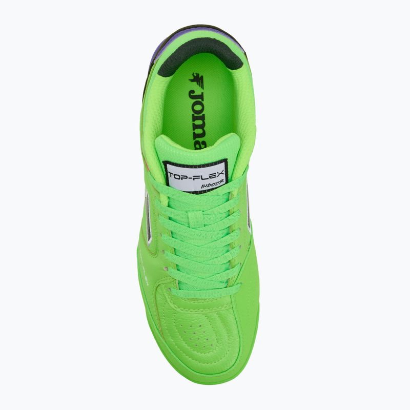 Vyriški futbolo batai Joma Top Flex IN fluor green 5