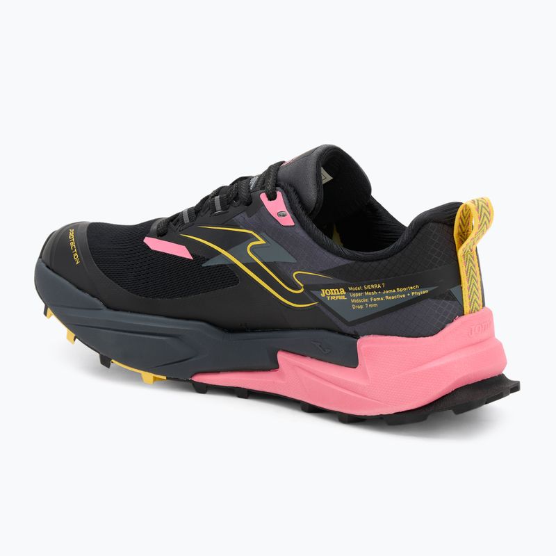 Moteriški bėgimo bateliai Joma Sierra Lady black/pink 3