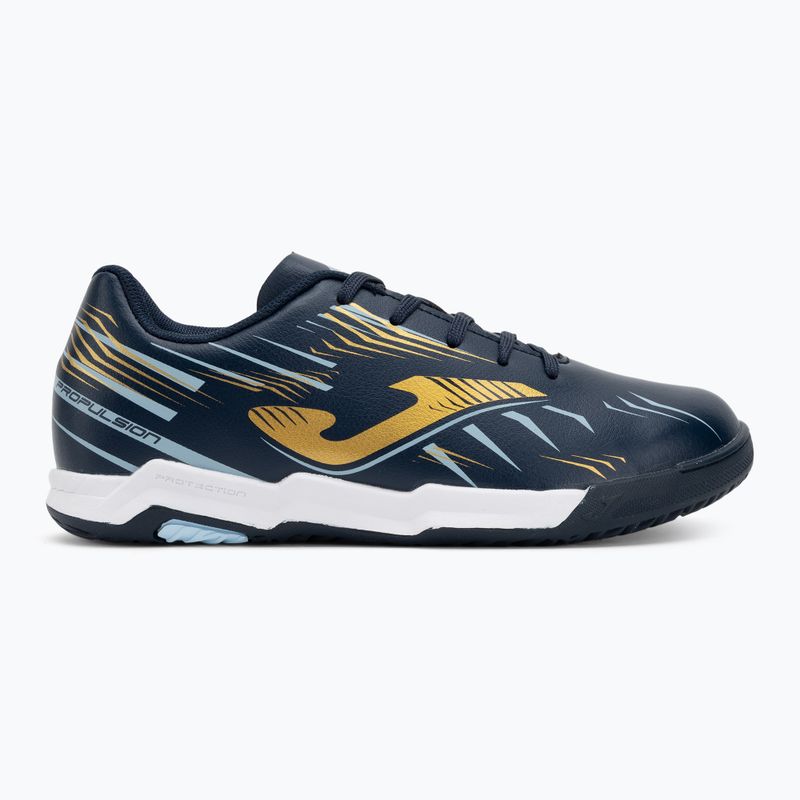 Vaikiški futbolo batai Joma Propulsion Jr IN navy blue 2