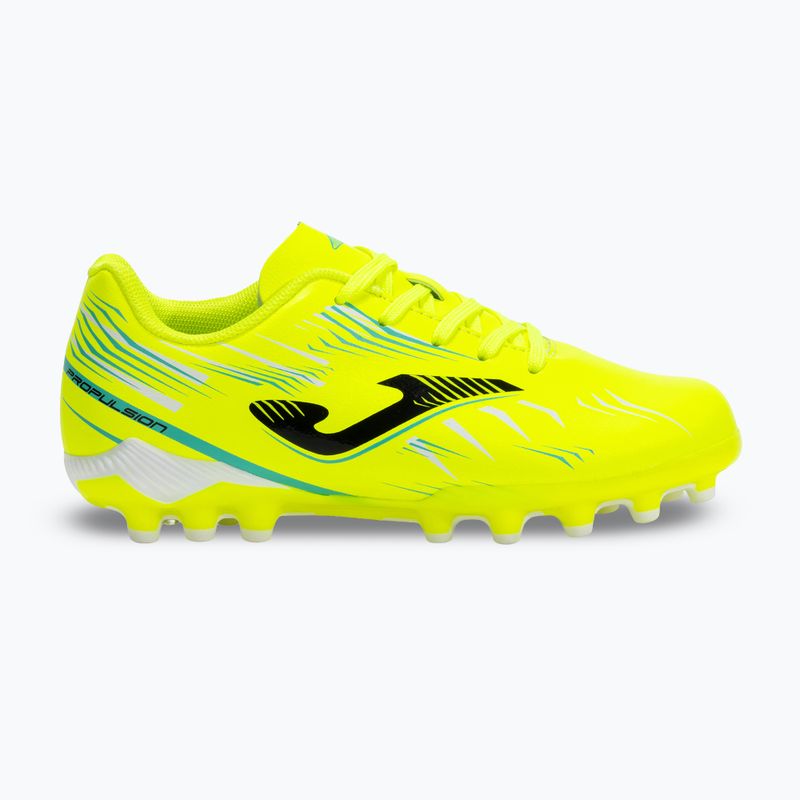 Vaikiški futbolo batai Joma Propulsion Jr FG fluorescencinė geltona
