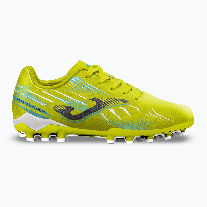 Vaikiški futbolo batai Joma Propulsion Jr TF fluorescencinė geltona 8