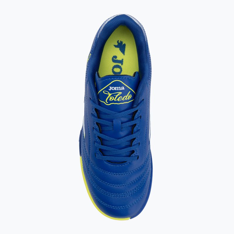 Vaikiški futbolo batai Joma Toledo Jr TF royal blue 5