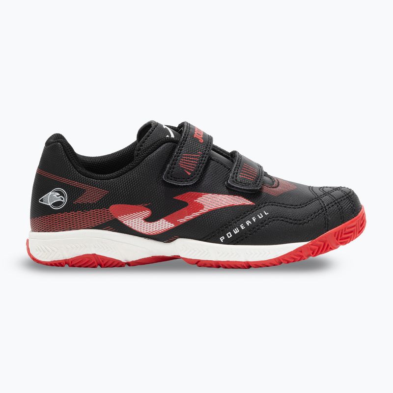 Vaikiški futbolo batai Joma Powerful Jr TF juodi 8