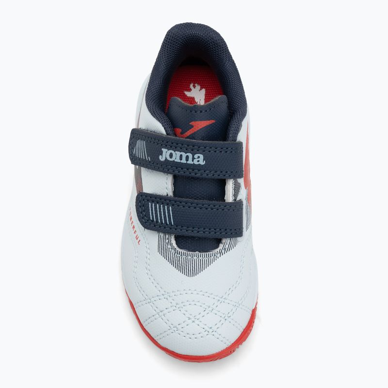 Vaikiški futbolo batai Joma Powerful Jr IN mėlyni 5
