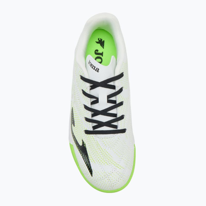 Vaikiški futbolo batai Joma Evolution Jr IN balti 5