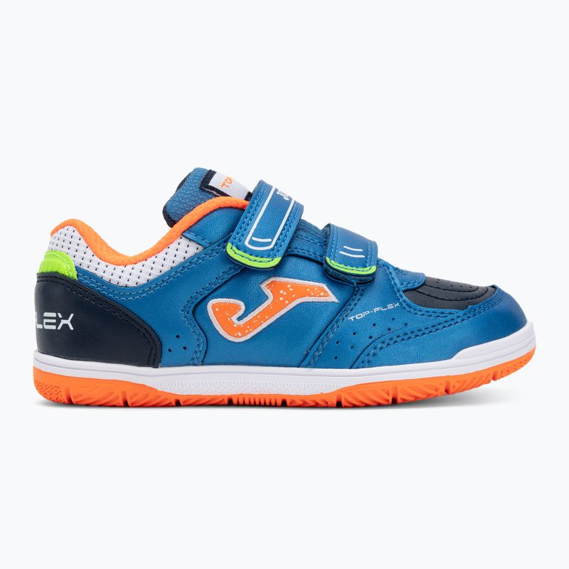 Vaikiški futbolo batai Joma Top Flex Jr IN royal/blue 2