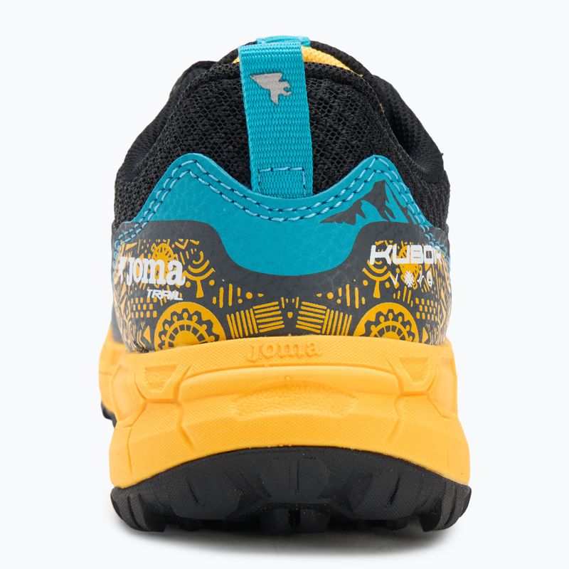 Vaikiški bėgimo bateliai Joma Kubor juoda/oranžinė 6