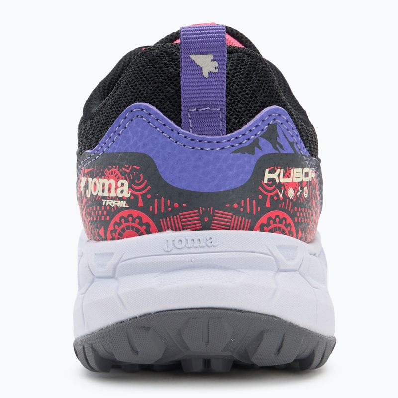 Vaikiški bėgimo batai Joma Kubor juoda/violetinė 6