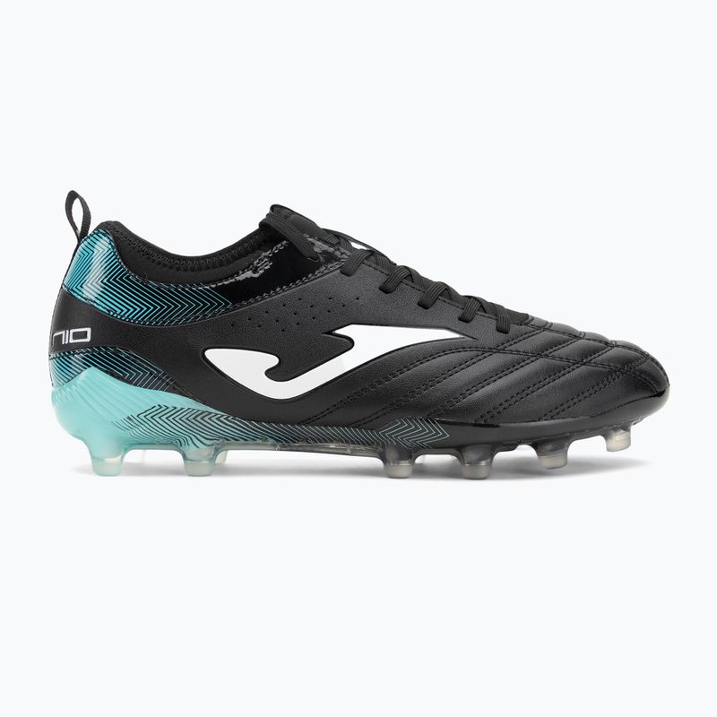 Vyriški futbolo batai Joma Numero-10 FG black/turquoise 2