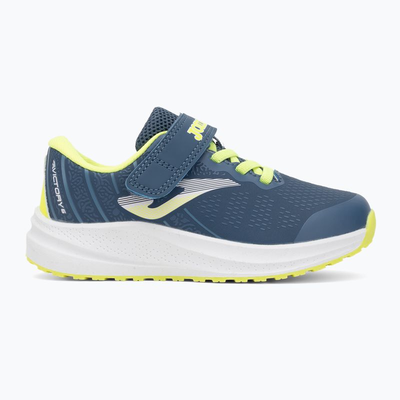 Vaikiški bėgimo batai Joma Victory Jr navy blue / yellow 2