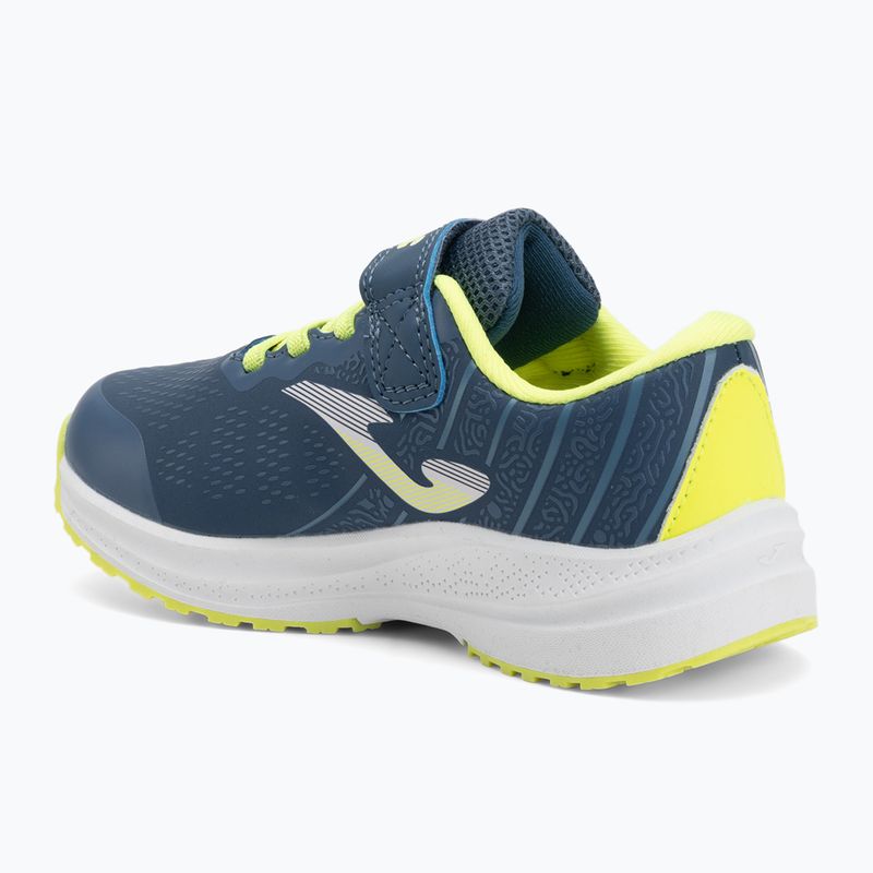 Vaikiški bėgimo batai Joma Victory Jr navy blue / yellow 3