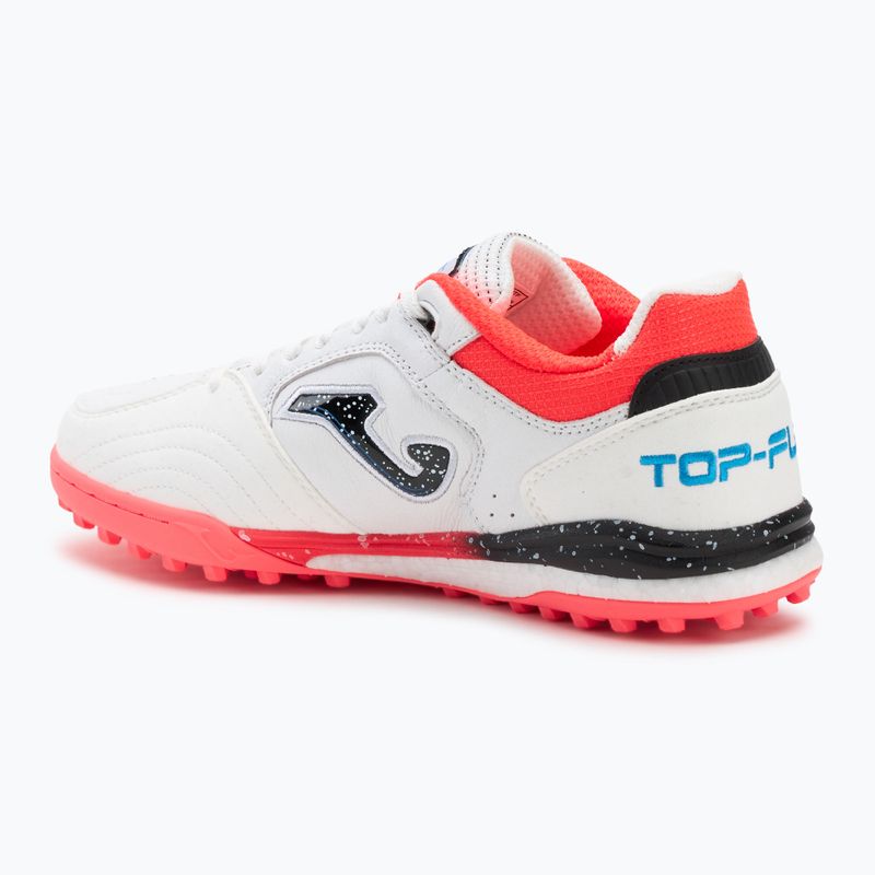 Vyriški futbolo batai Joma Top Flex Rebound TF white / fluor coral 3