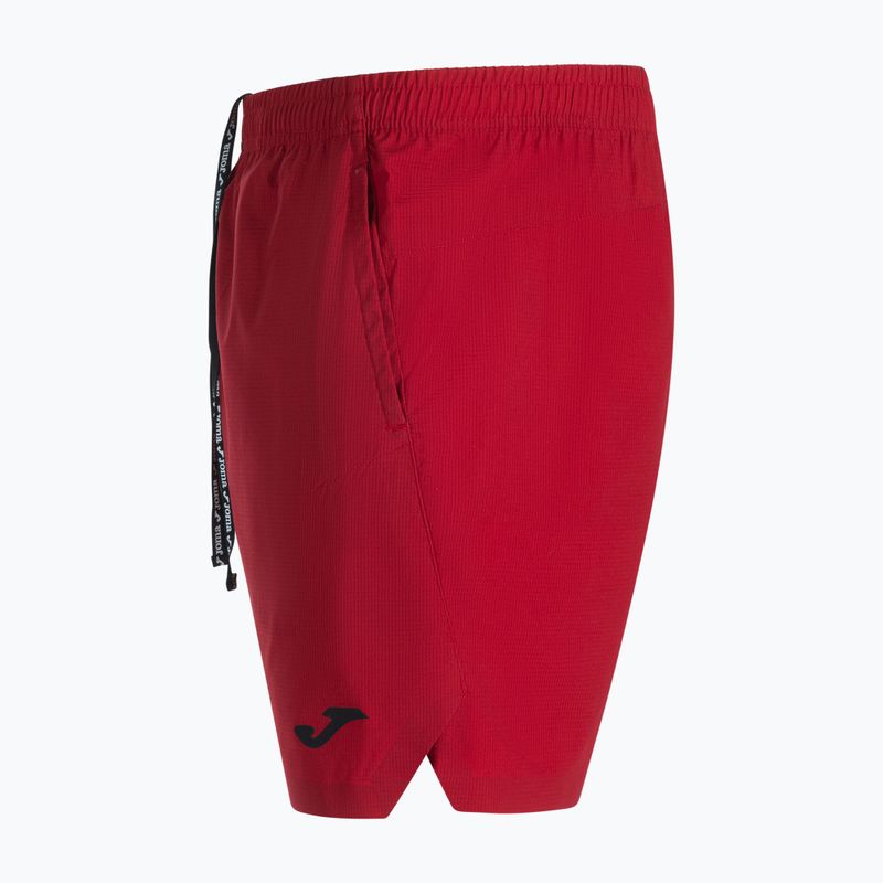 Vyriški teniso šortai Joma Challenge Bermuda burgundy 5