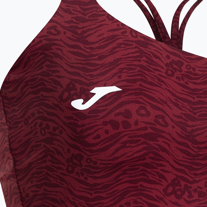 Moteriški teniso marškinėliai Joma Challenge Top W burgundy 4