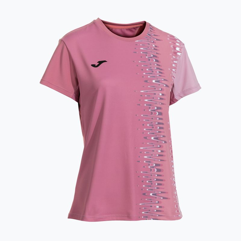 Moteriški teniso marškinėliai Joma Smash W pink 3