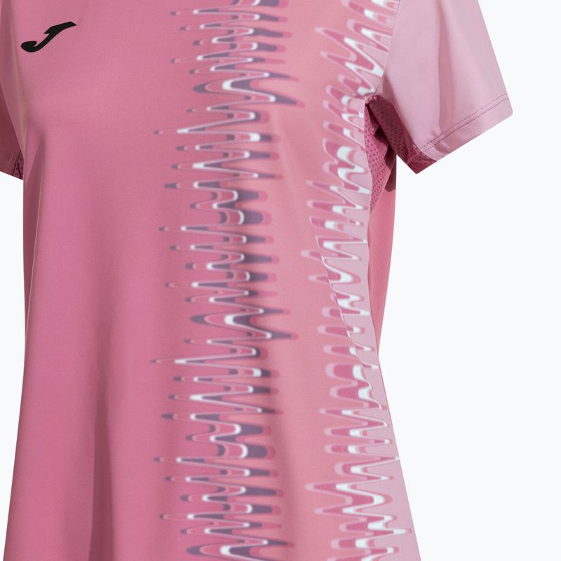 Moteriški teniso marškinėliai Joma Smash W pink 5