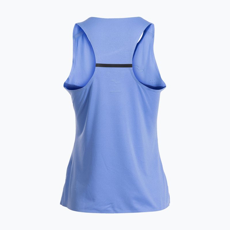 Moteriški teniso marškinėliai Joma Ranking Tank Top W mėlyni 2