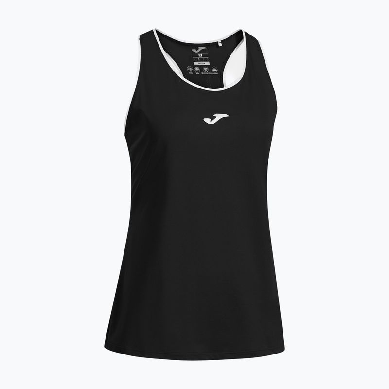 Moteriški teniso marškinėliai Joma Torneo Tank Top W black 3