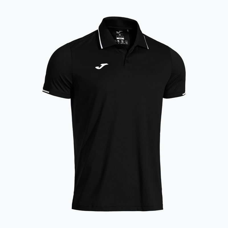 Vyriški teniso polo marškinėliai Joma Torneo Polo black 3