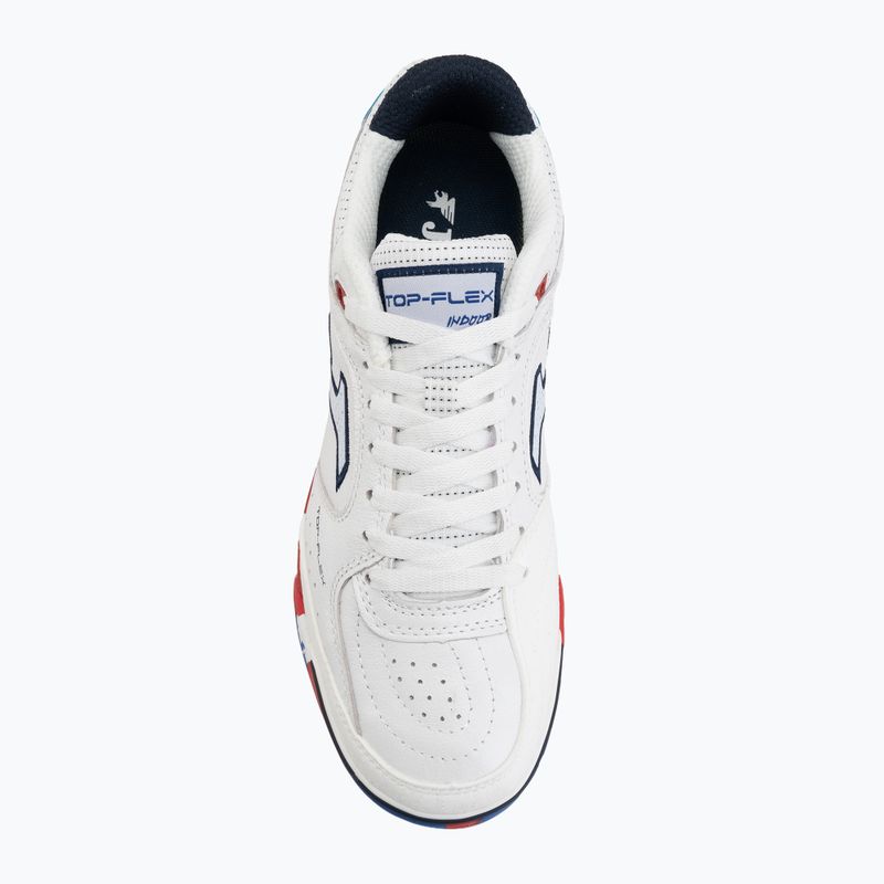 Vyriški futbolo batai Joma Top Flex Rebound IN 2602 white 5