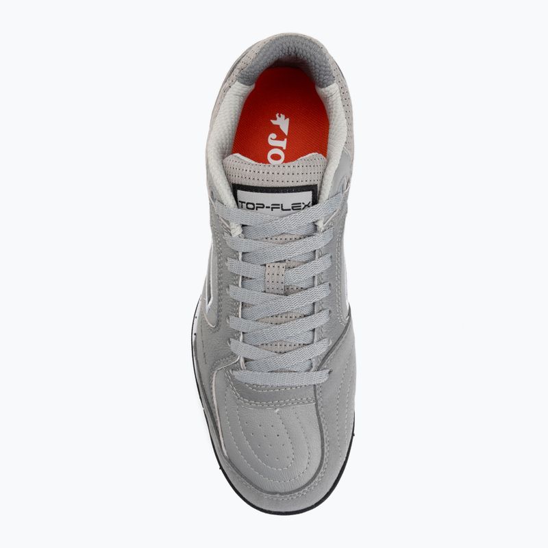 Vyriški futbolo batai Joma Top Flex 2612 TF light grey 5