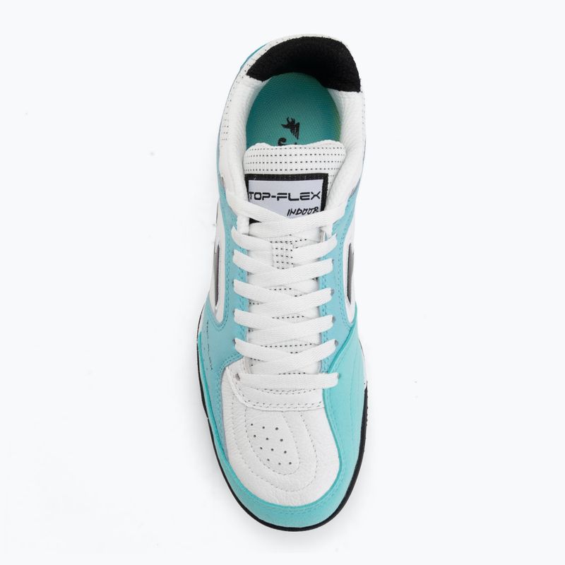 Vyriški futbolo batai Joma Top Flex 2642 TF fluor turquoise/white 5