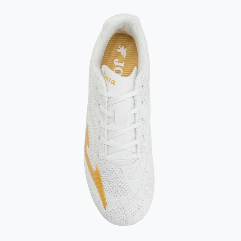 Vaikiški futbolo batai Joma Evolution Jr 2602 FG white 5