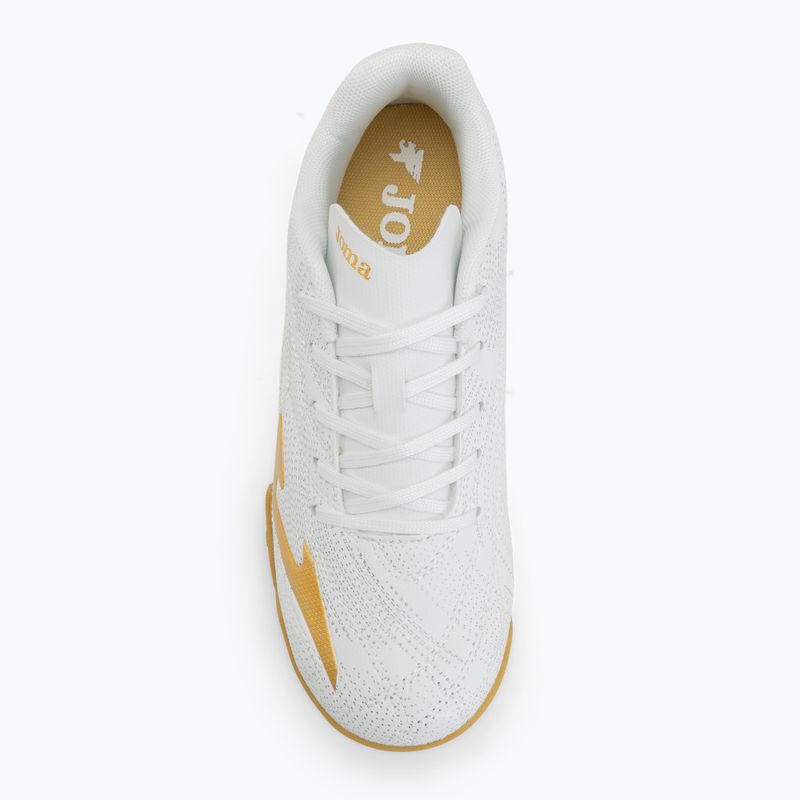 Vaikiški futbolo batai Joma Evolution Jr 2602 TF white 5